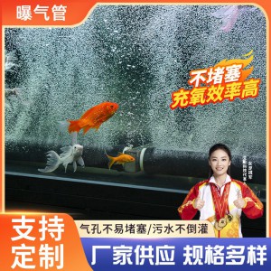 提升管式曝气器污水处理增氧设备ABS/UPVC悬挂式微孔曝气管充氧